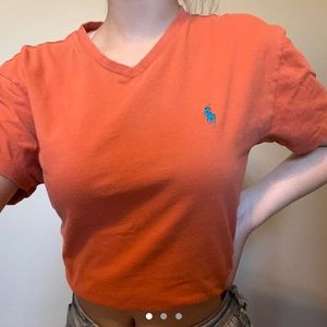 Orange Polo Tee